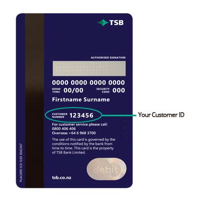 tsb visa debit card online